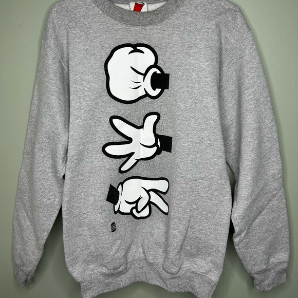 Booger Kids crew neck sweatshirt grey small - Picture 1 of 6